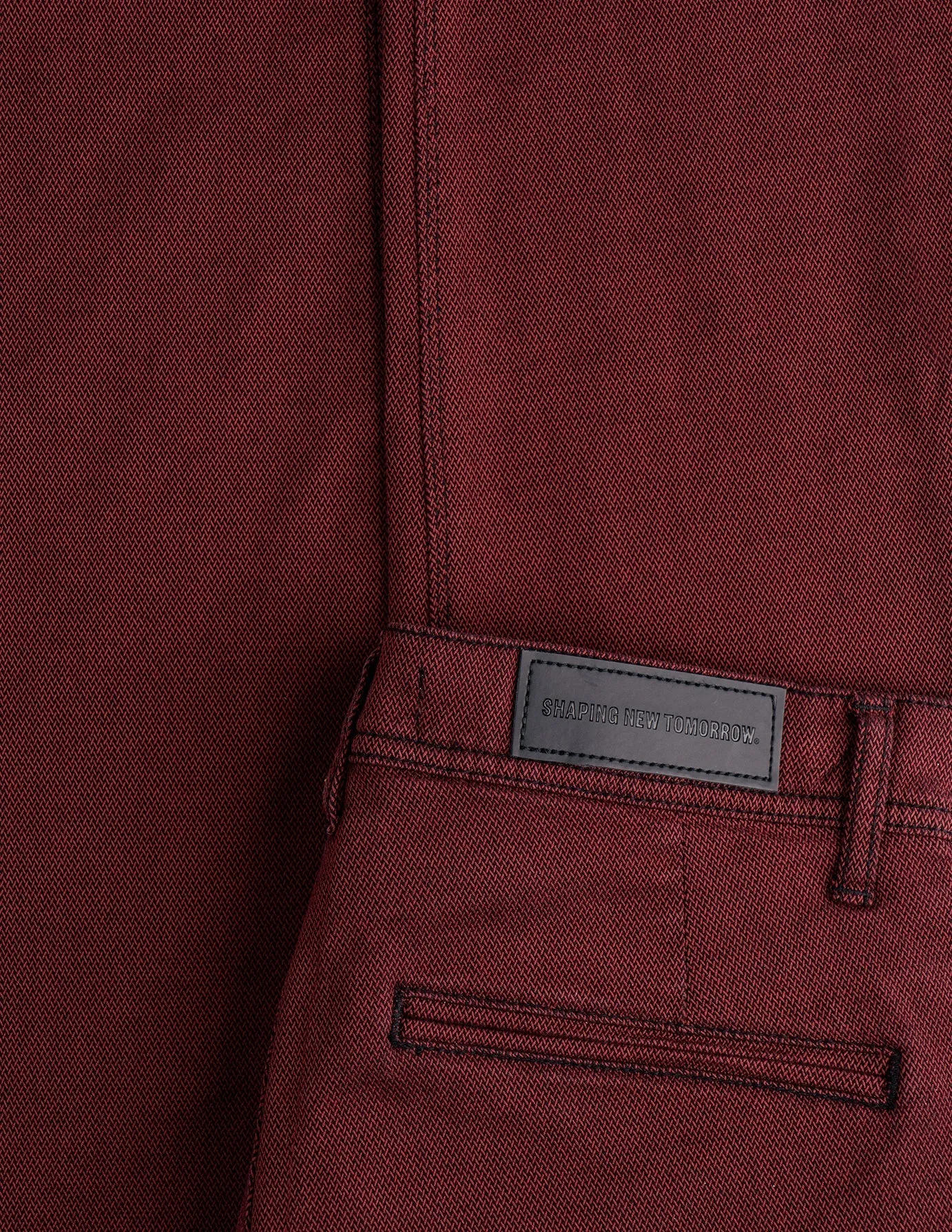 Classic Pants Regular Bordeaux