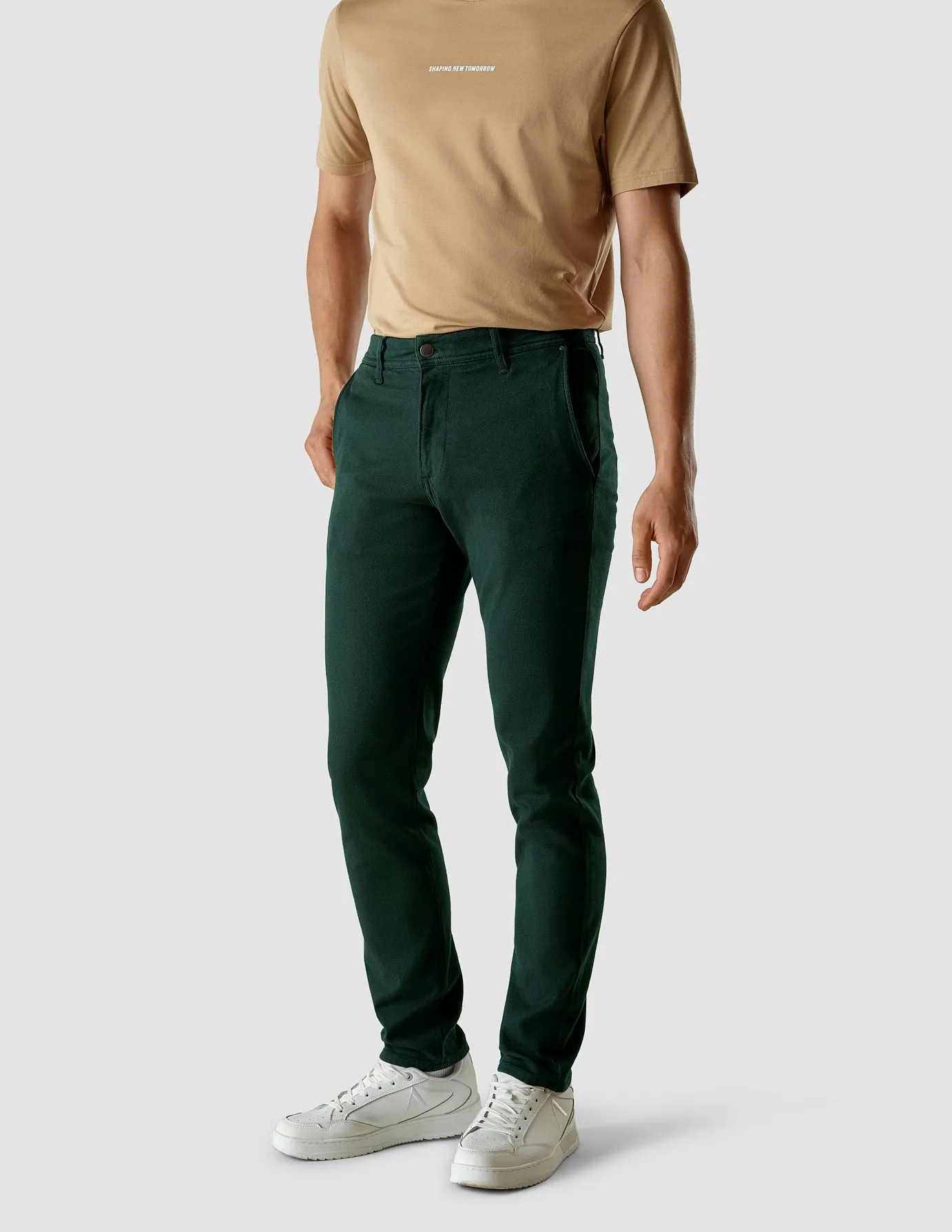 Classic Pants Regular Forest Green