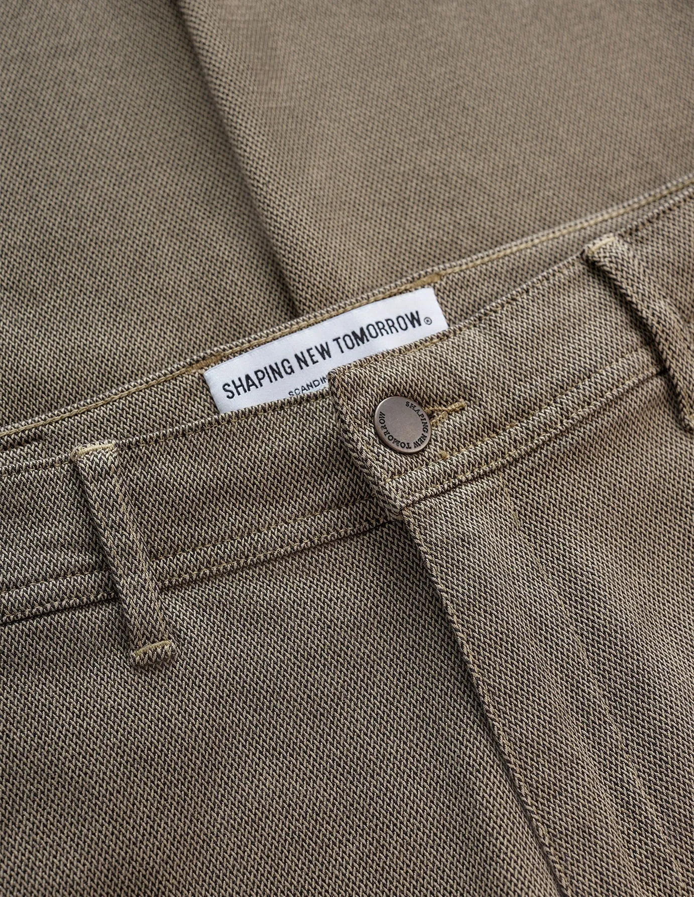 Classic Pants Regular Wooden Beige