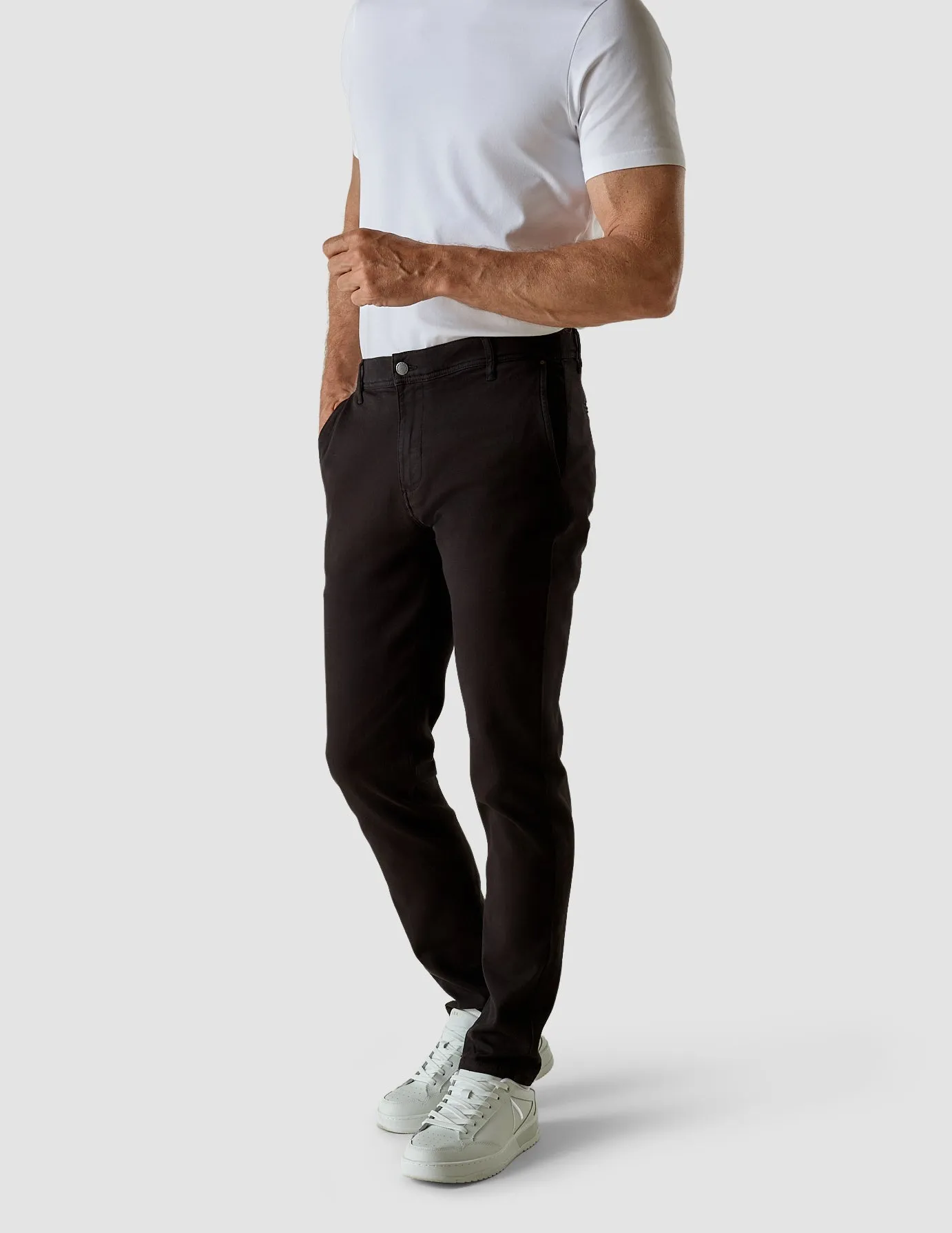 Classic Pants Slim Black