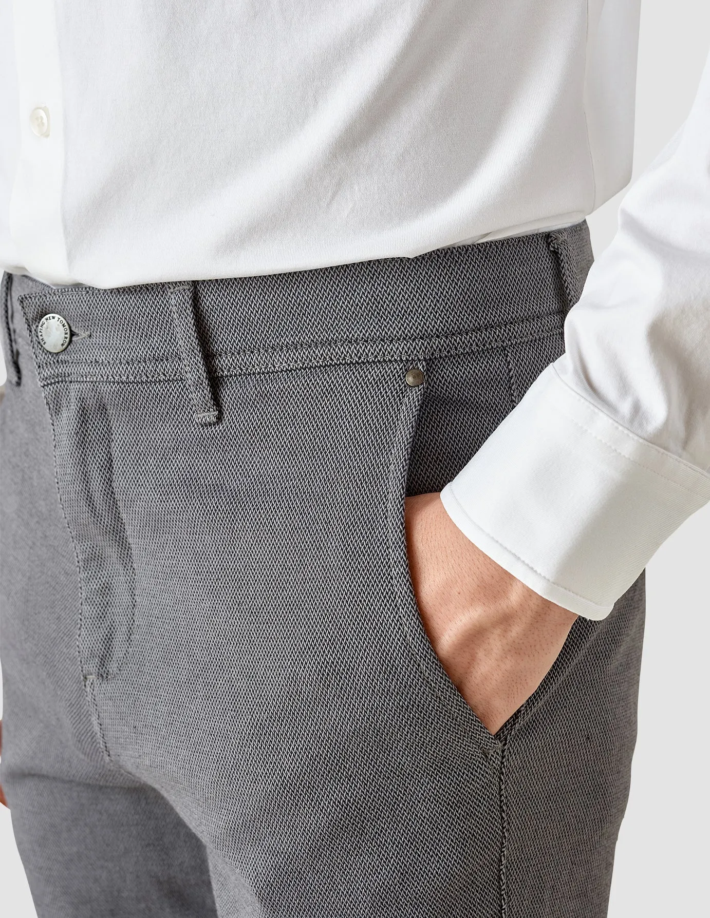 Classic Pants Slim Slate Grey