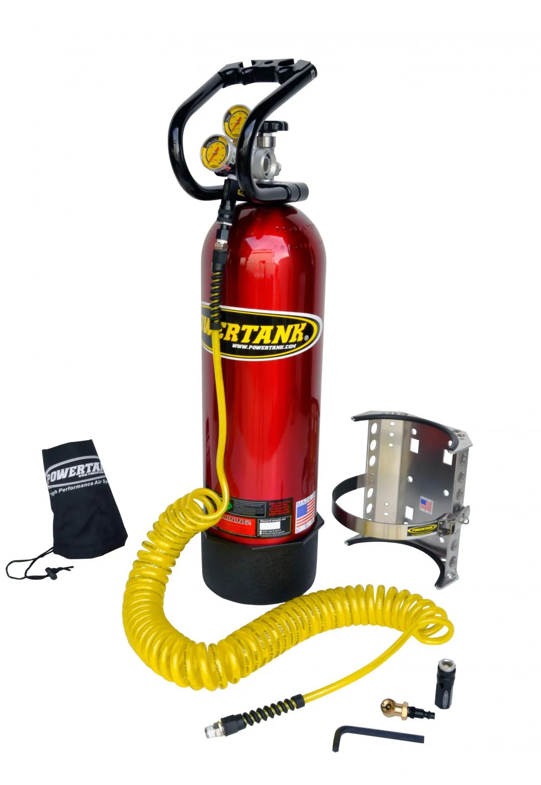 CO2 Tank 15 LB Power Tank Package A 250 PSI Power Tank