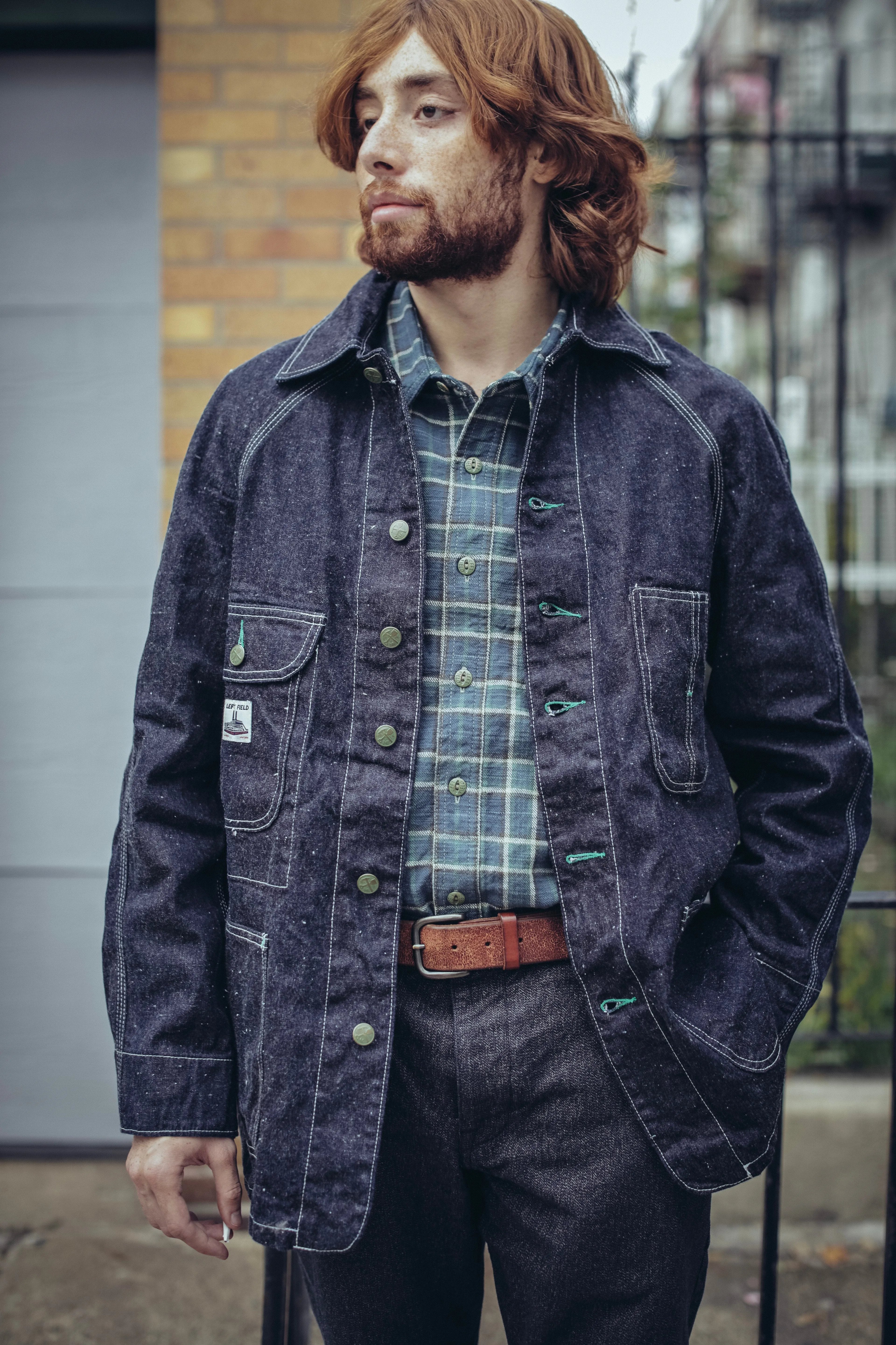 Coal Breaker indigo "Jelt" Chore Jacket