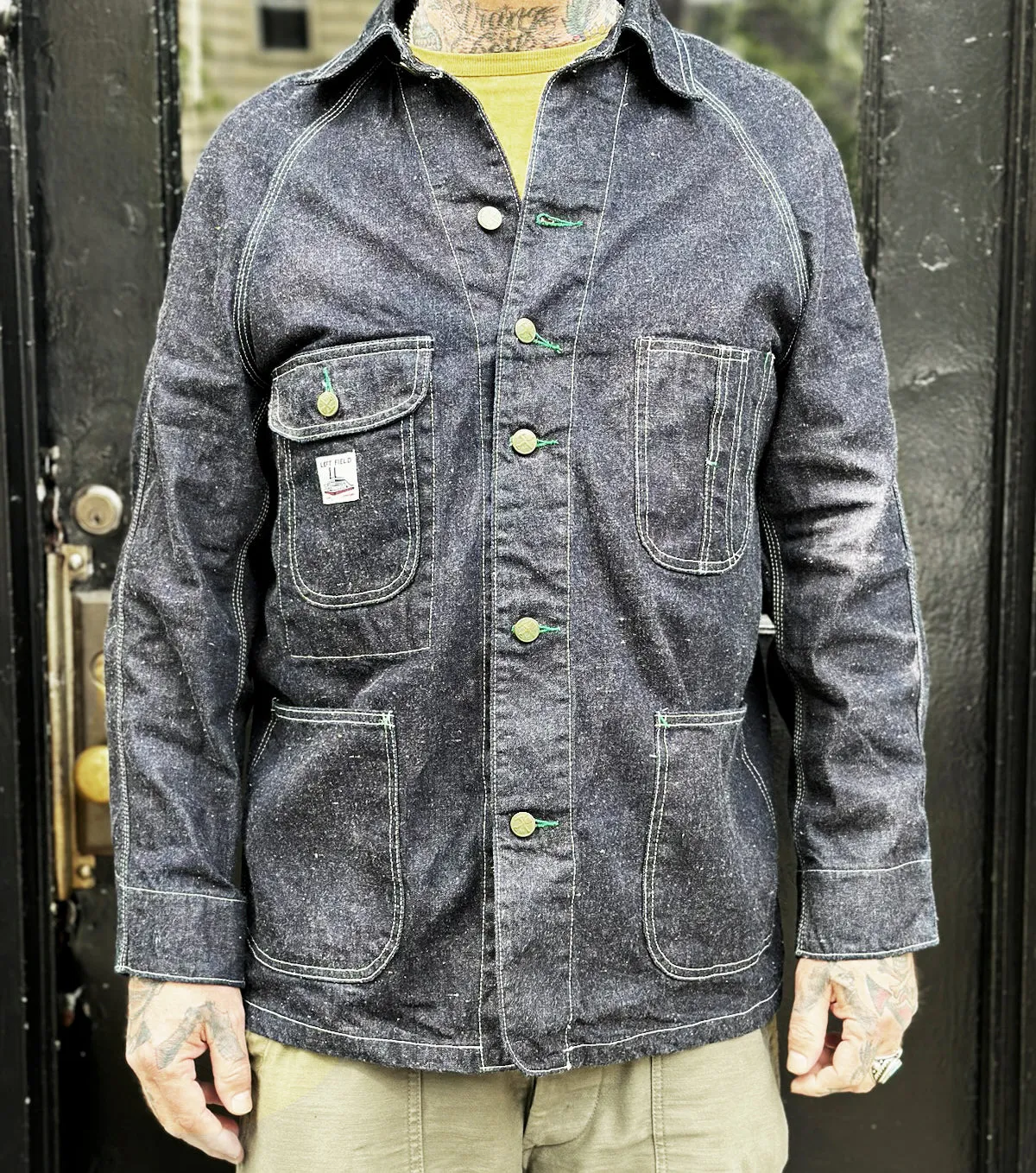 Coal Breaker indigo "Jelt" Chore Jacket