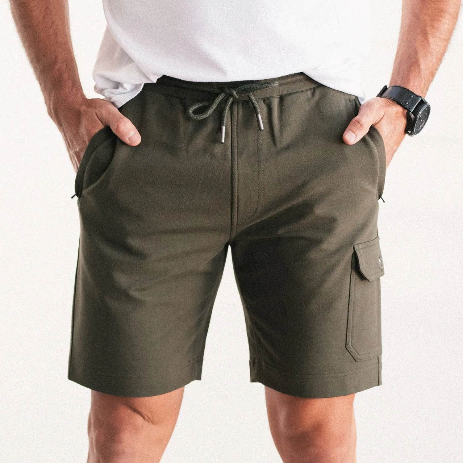 Constructor Short - Olive Green French Terry