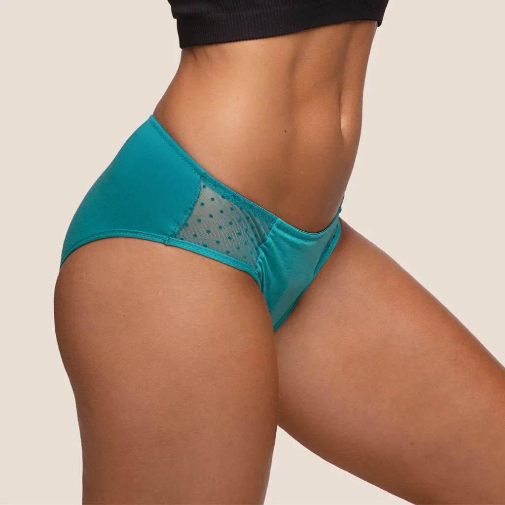 Culotte Menstruelle SPLENDEA CYAN Flux Moyen (Jour)