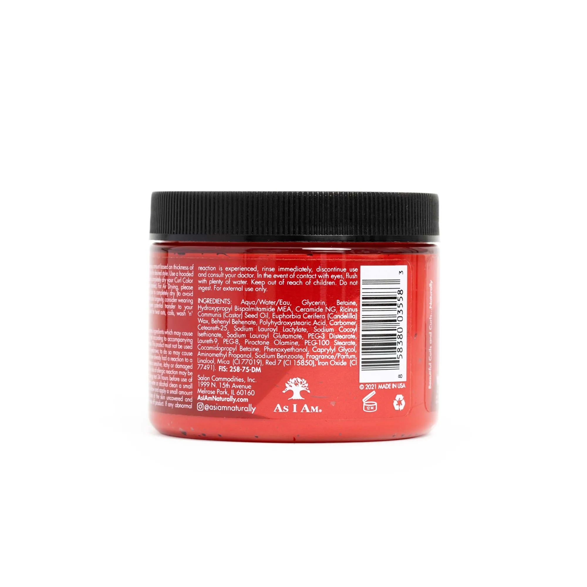 Curl Color Hot Red