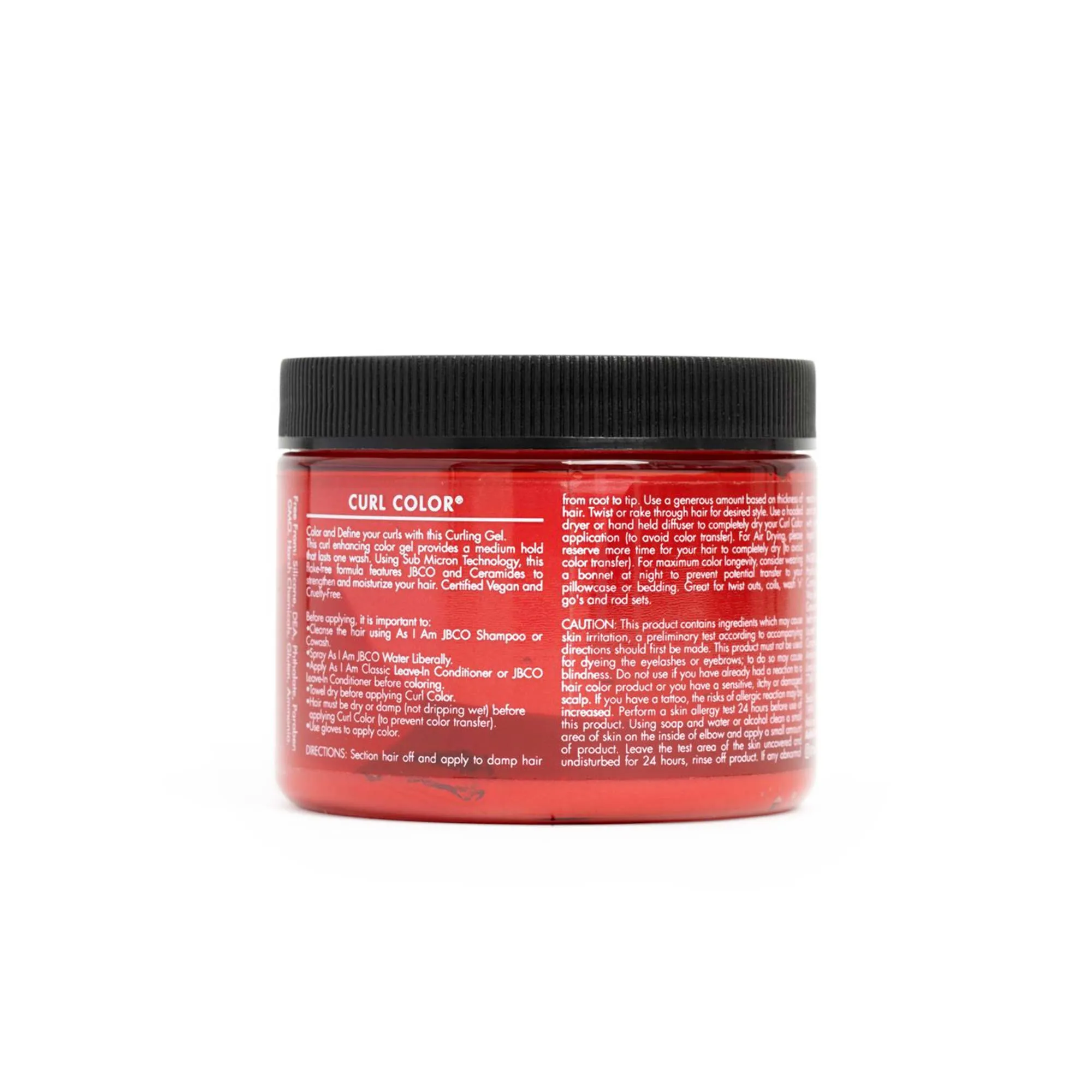 Curl Color Hot Red