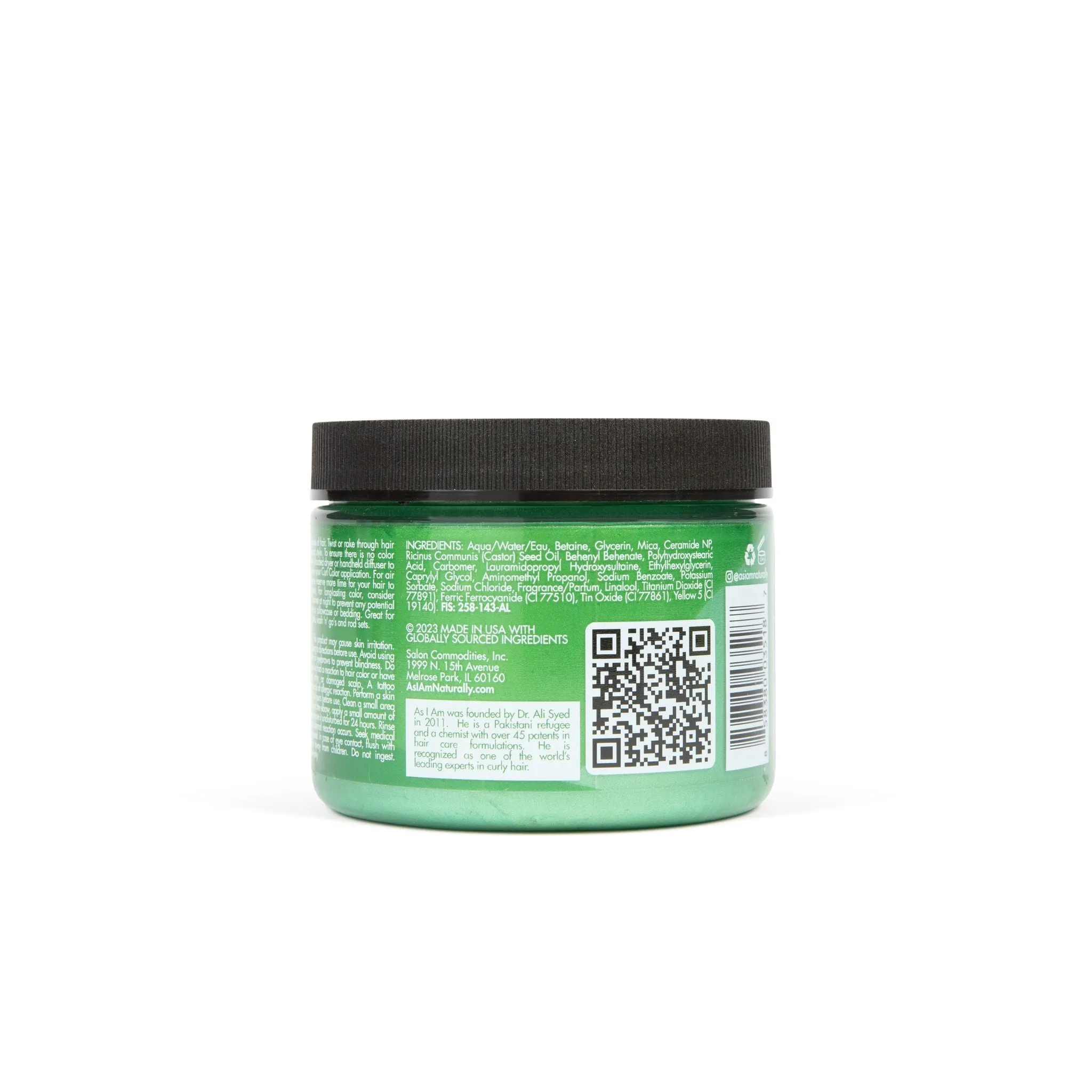 Curl Color Jade Green