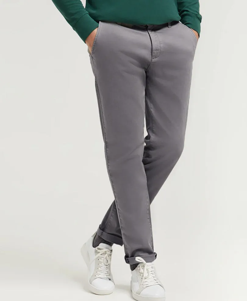 Dark Grey Chino Pants