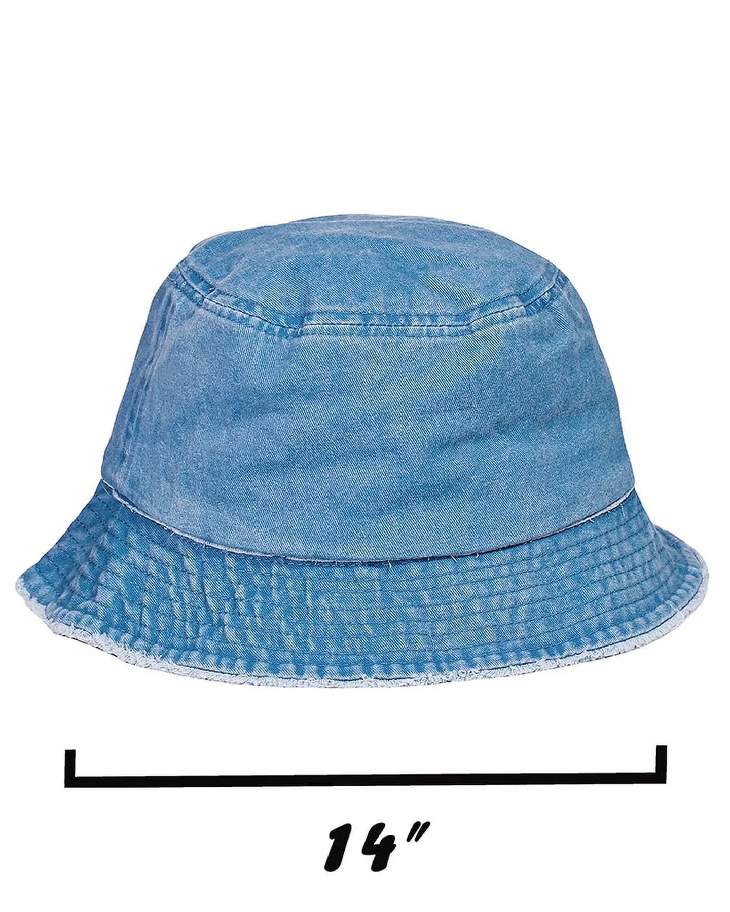 Denim Fashion Bucket Hat