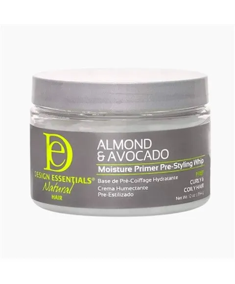 Design Essentials  Natural Almond And Avocado Moisture Primer Pre Styling Whip