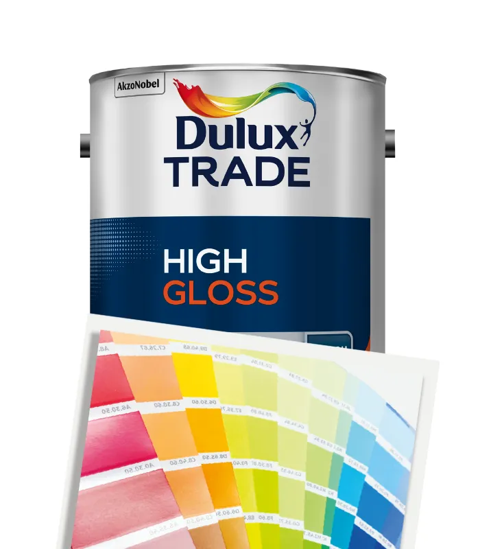 Dulux Trade High Gloss - Tinted Colour Match