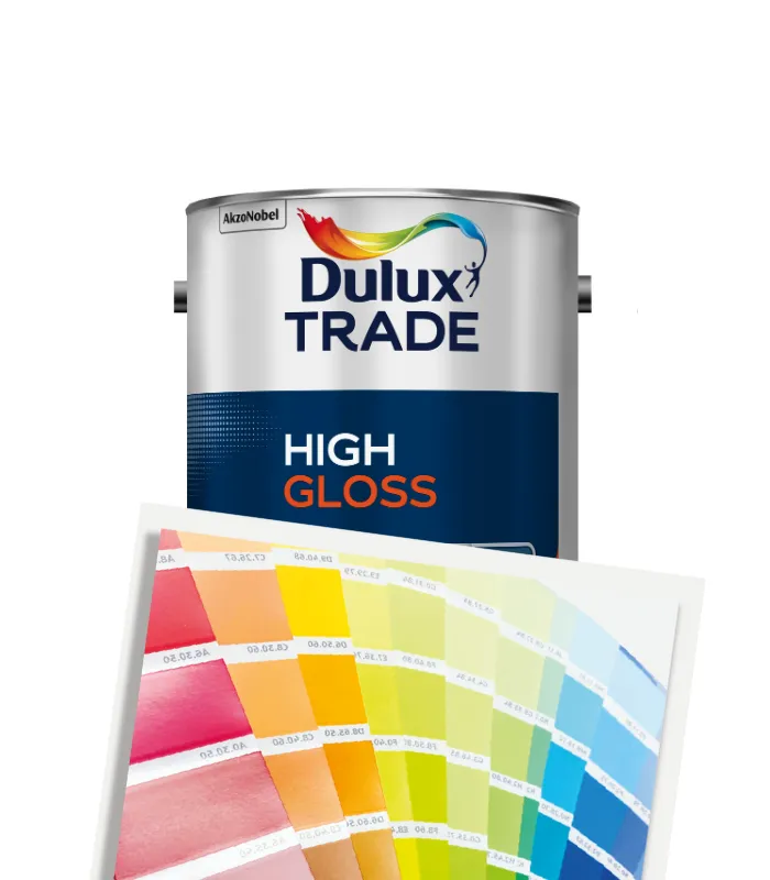 Dulux Trade High Gloss - Tinted Colour Match