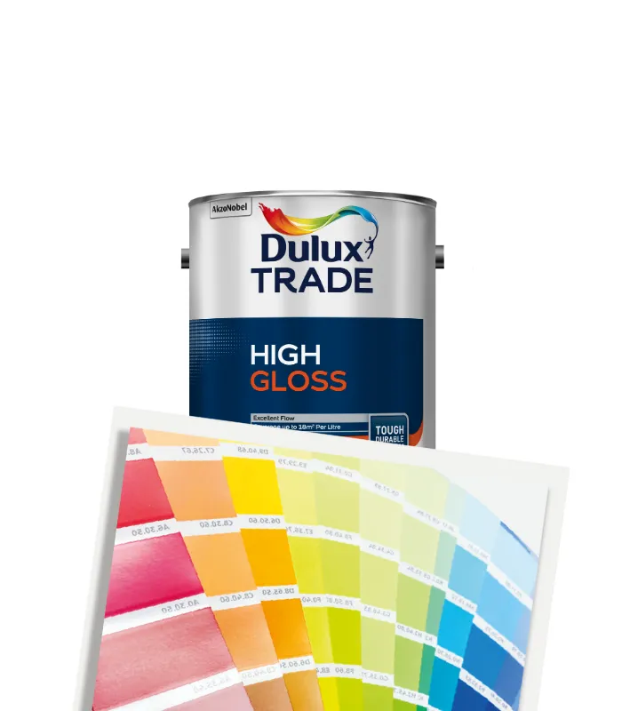 Dulux Trade High Gloss - Tinted Colour Match