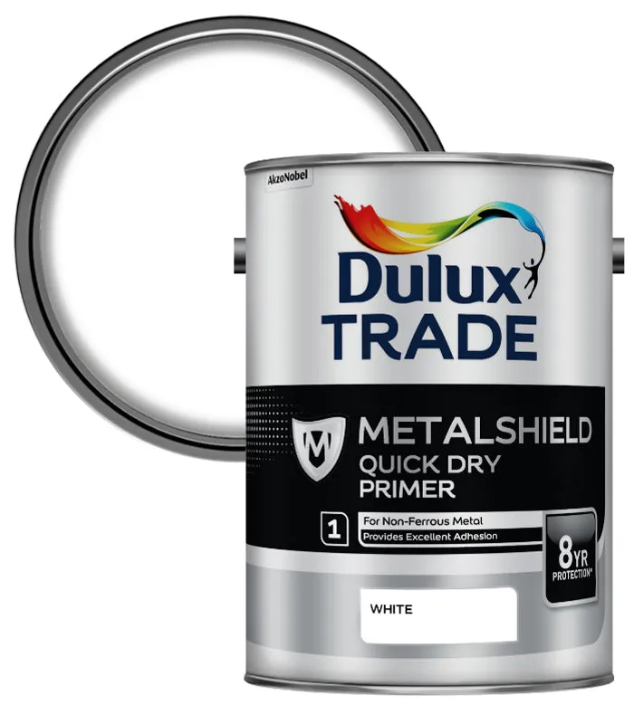 Dulux Trade Metalshield Quick Dry Metal Primer - White