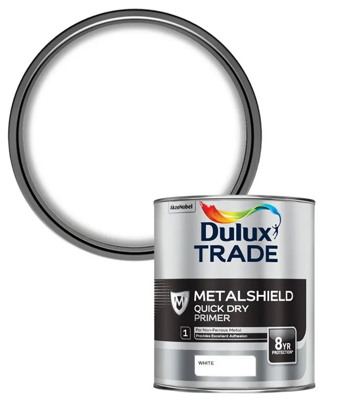 Dulux Trade Metalshield Quick Dry Metal Primer - White