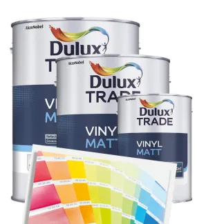 Dulux Trade Vinyl Matt - Tinted Colour Match