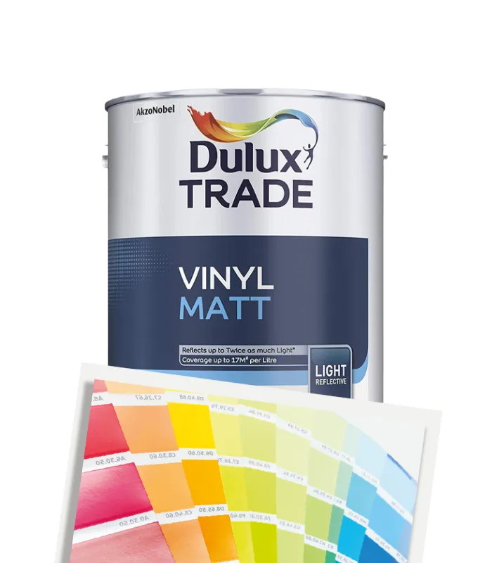 Dulux Trade Vinyl Matt - Tinted Colour Match