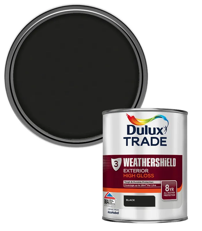 Dulux Trade Weathershield Exterior High Gloss Paint