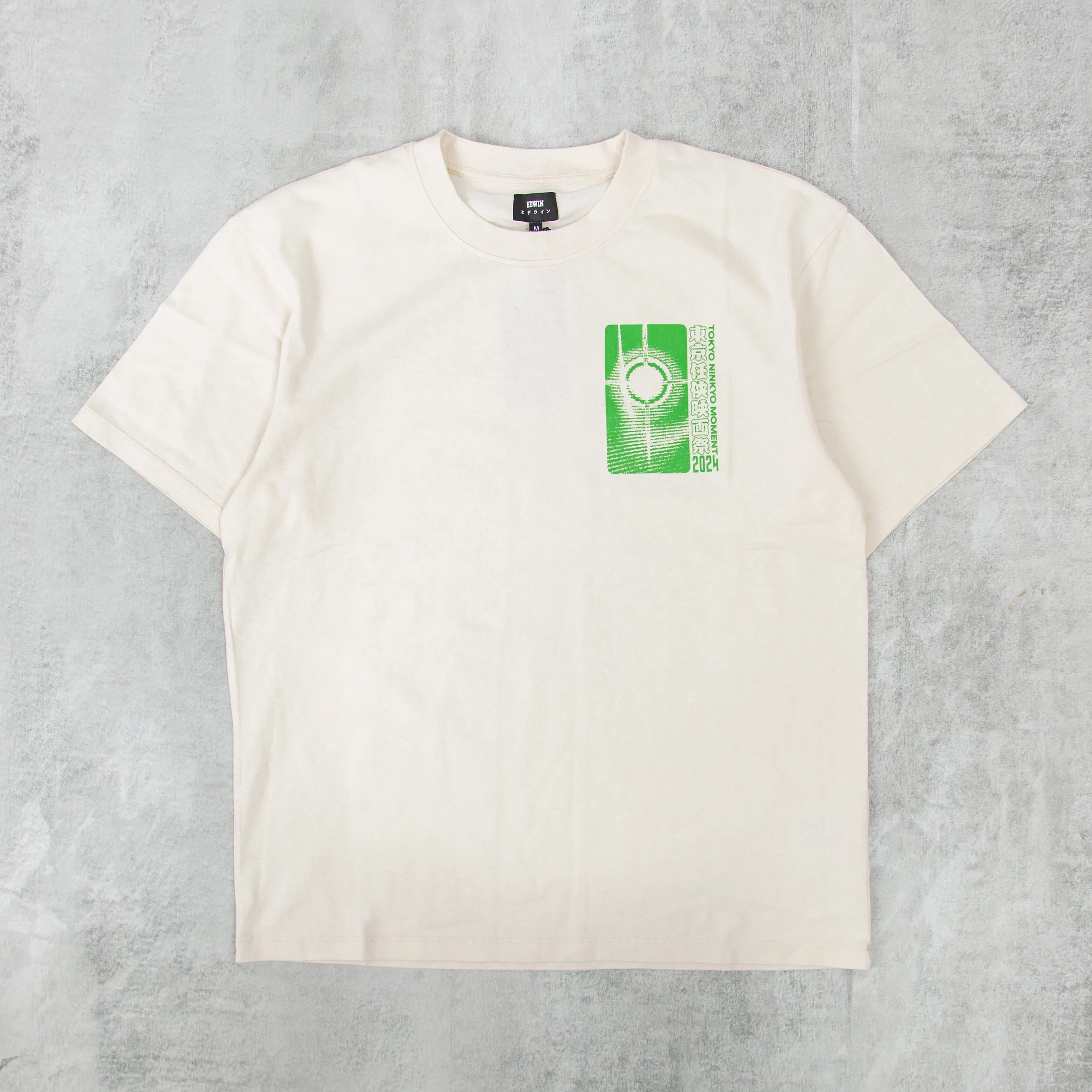 Edwin Tokyo Ninkyo Moment Tee - Whisper White