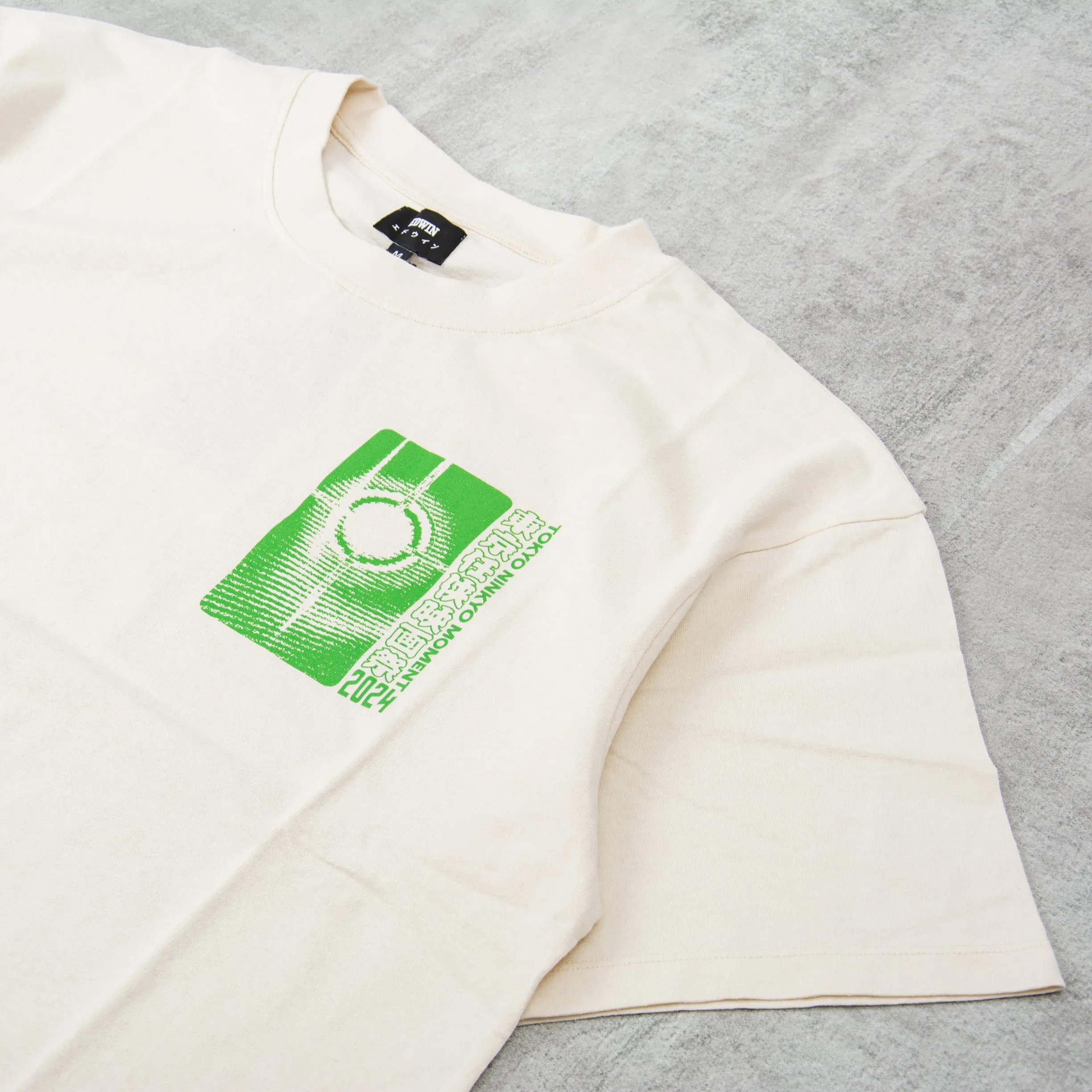 Edwin Tokyo Ninkyo Moment Tee - Whisper White