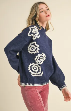 Elodie Floral Sweater