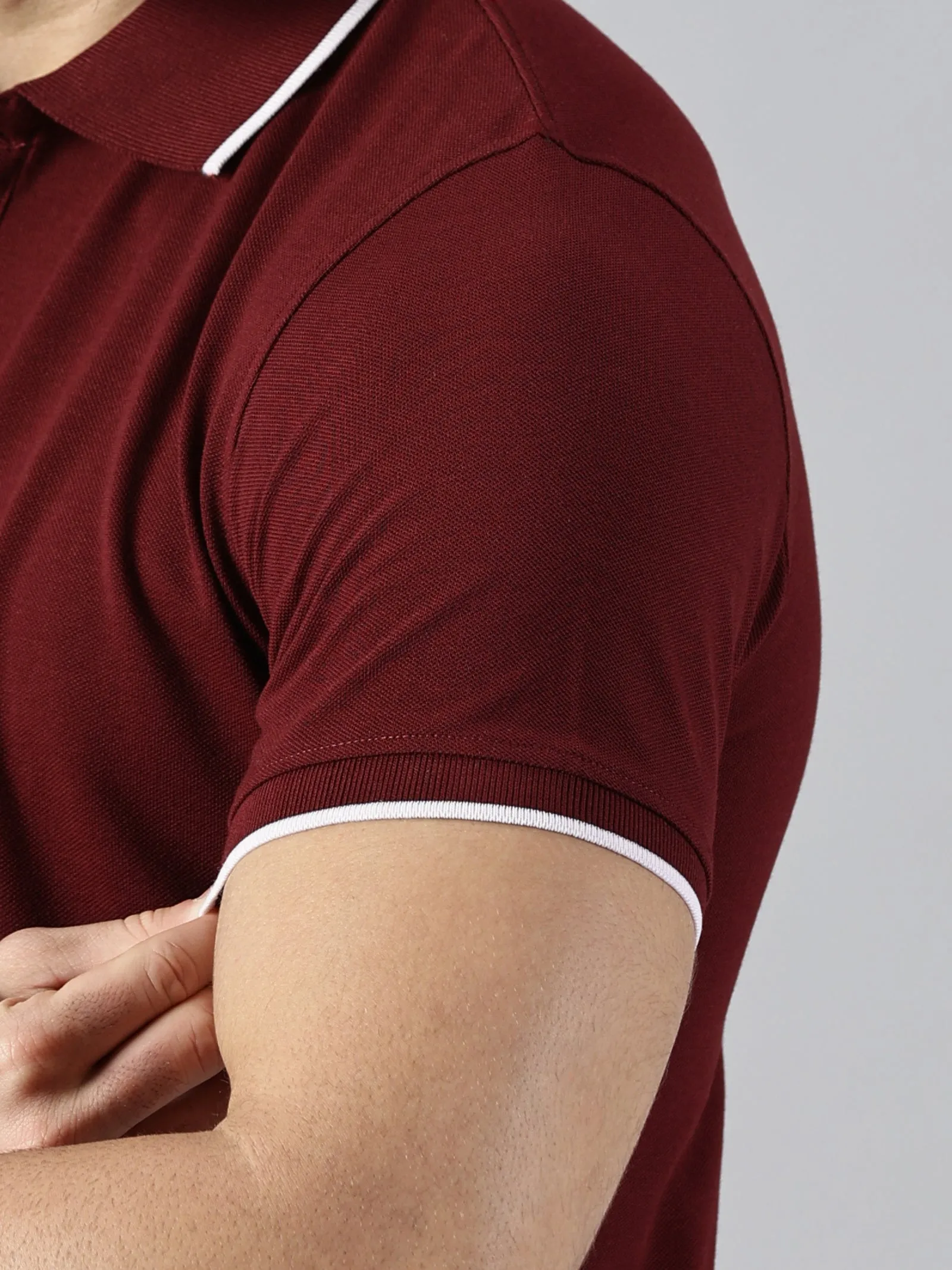 Everyday Maroon Polo T-Shirt