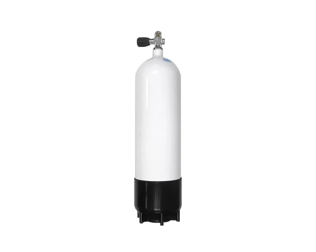 Faber 10.5L Steel Tank DIN / Yoke Valve