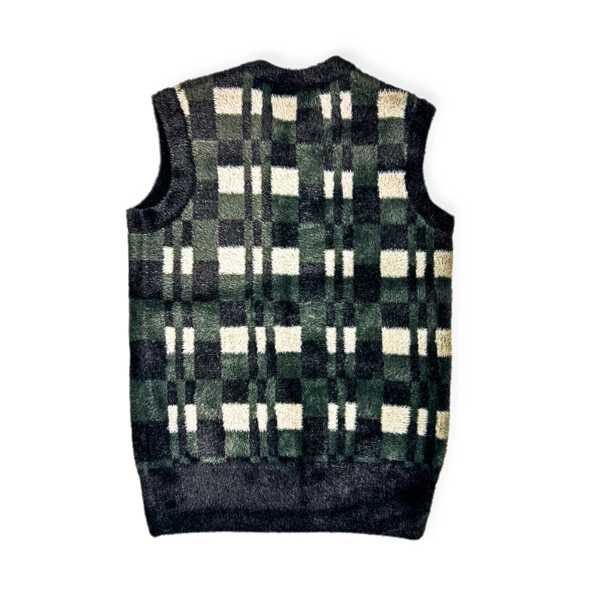 Fred Perry Textured Chequerboard Tank