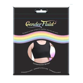 Gender Fluid Chest Binder Black - Large