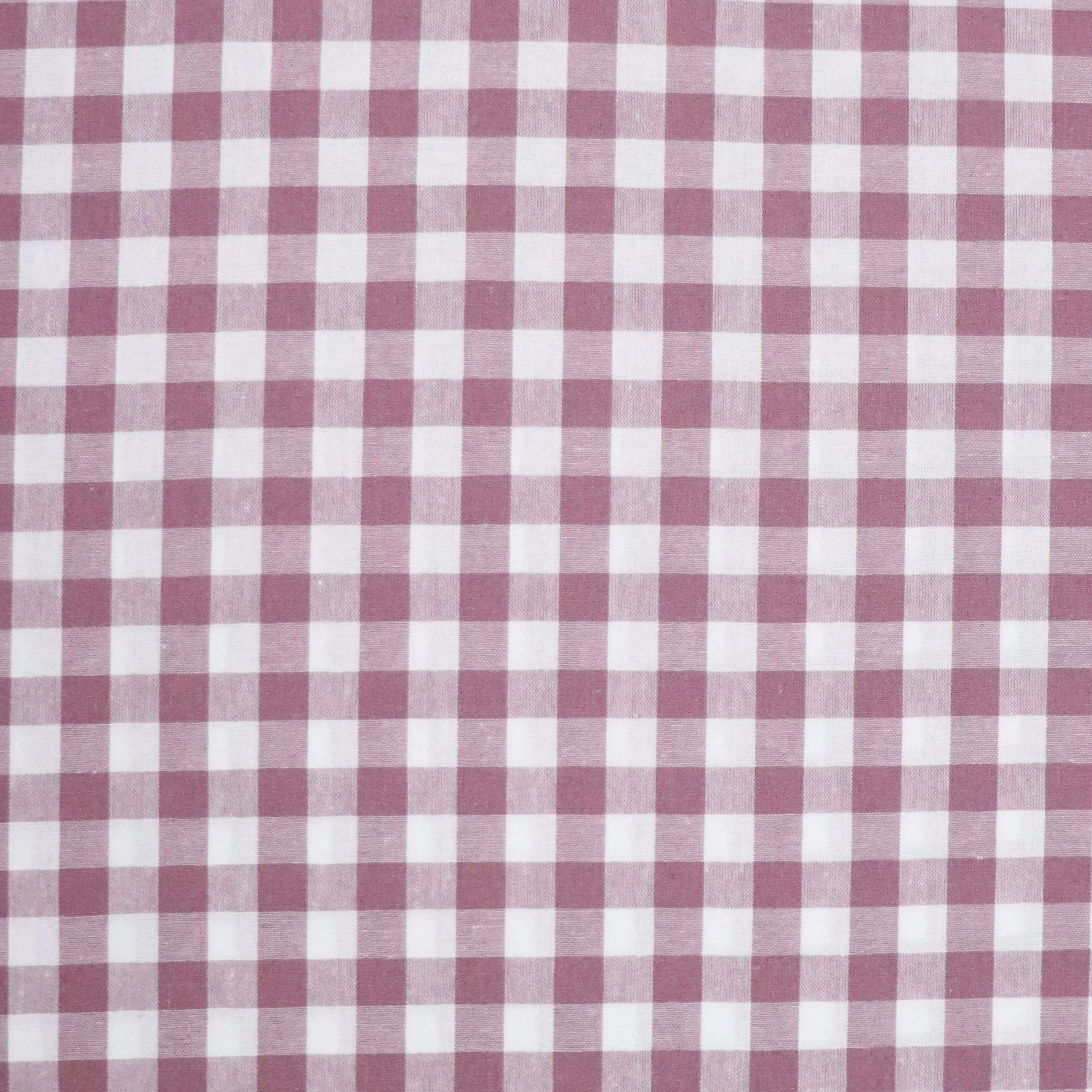 Gingham Yarn Dyed Cotton - Blush