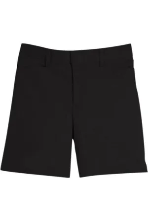 Girls Black Stretch Shorts