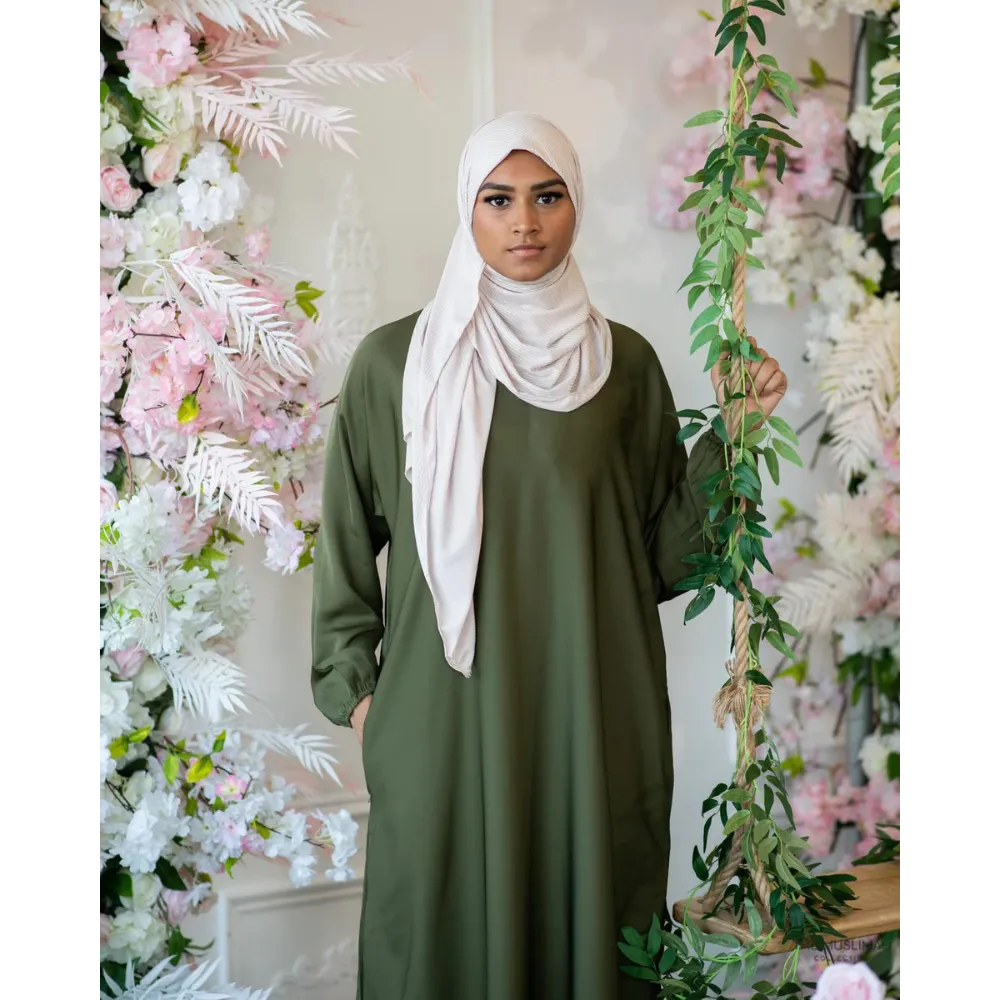 Hafsa Abaya (Sage Green)