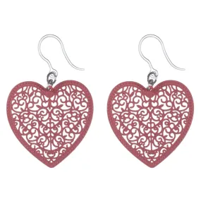 Heart & Craft Dangles Hypoallergenic Earrings for Sensitive Ears Made with Plastic Posts