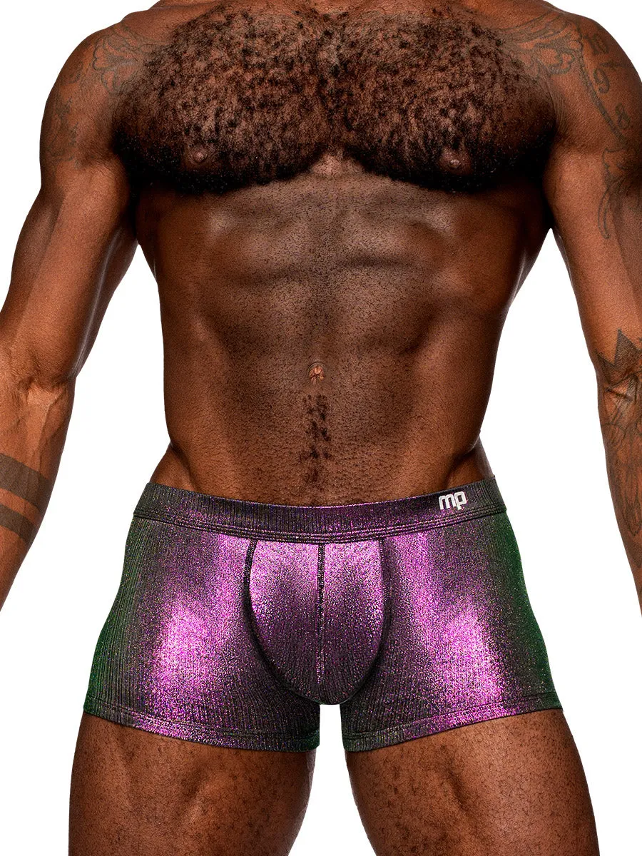 Hocus Pocus Pouch Shorts in Iridescent Hues