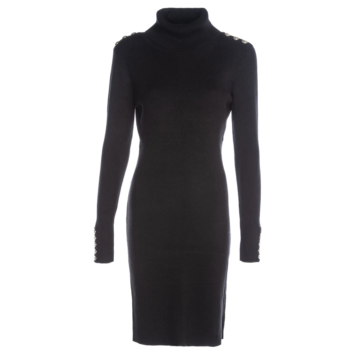 Holland Cooper Kensington Ladies Jumper Dress in Black