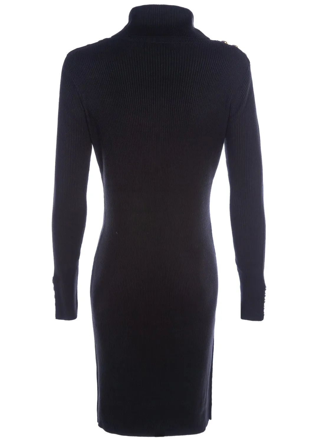 Holland Cooper Kensington Ladies Jumper Dress in Black