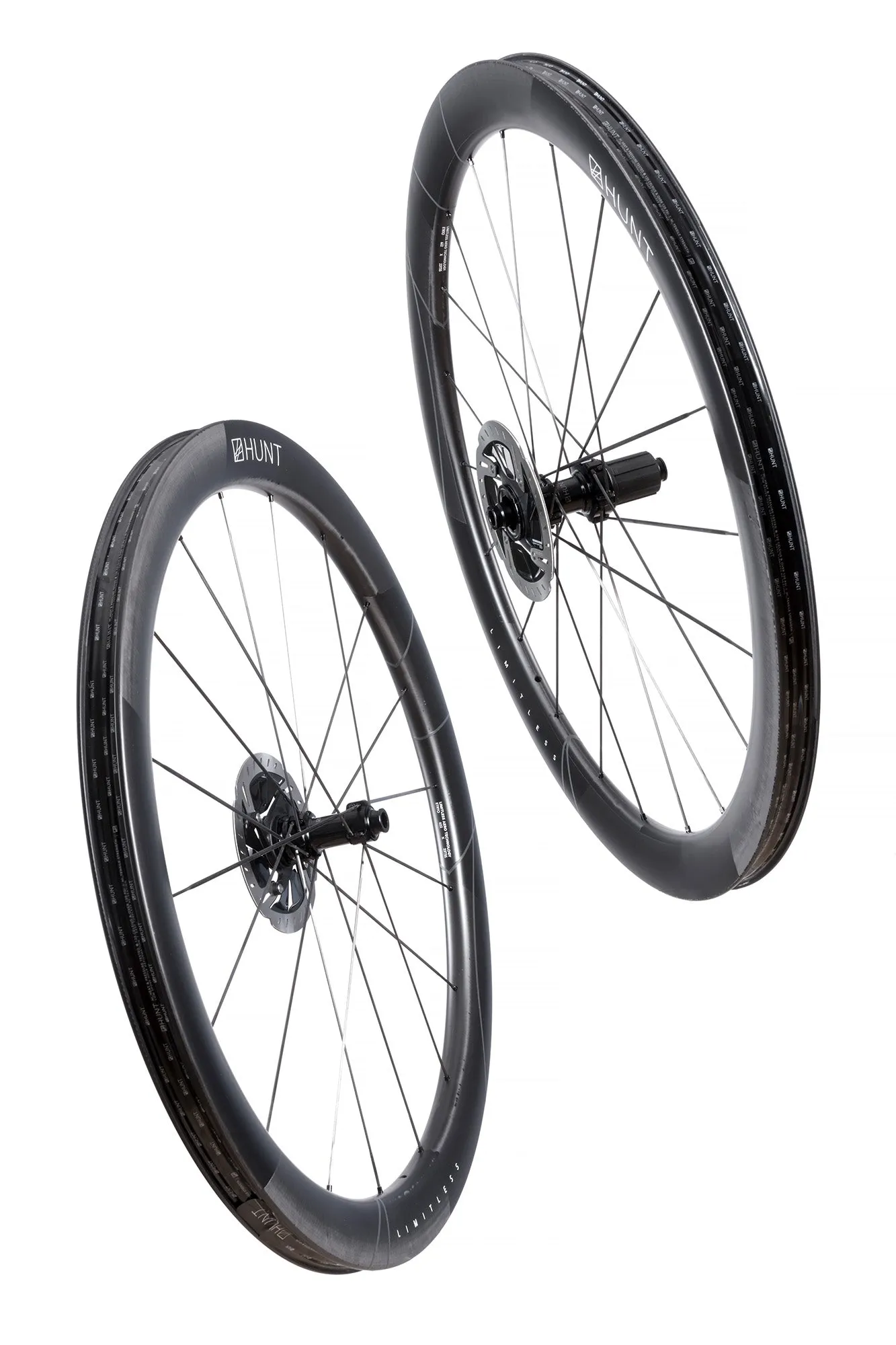 HUNT SUB50 Limitless UD Carbon Spoke Disc Wheelset