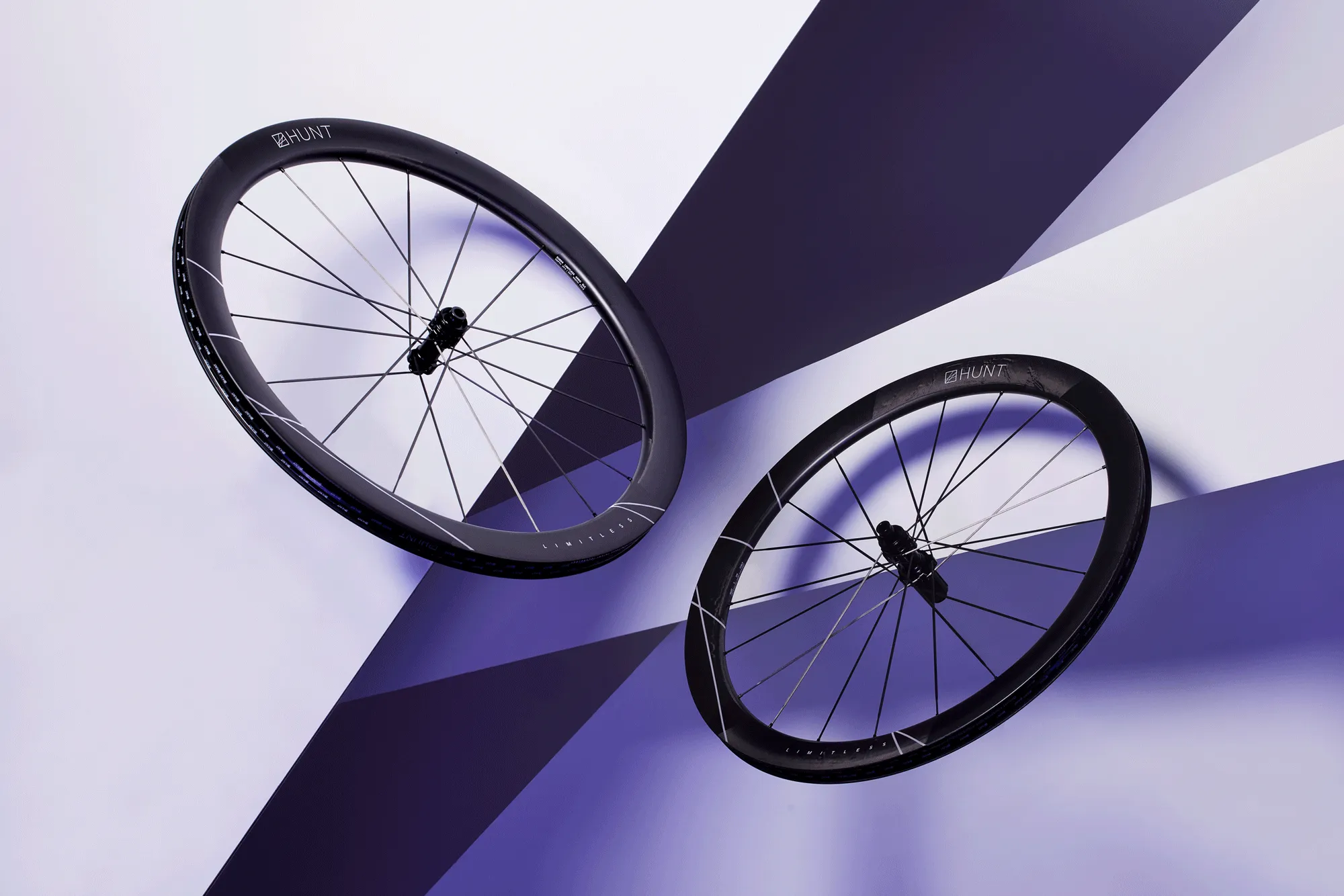 HUNT SUB50 Limitless UD Carbon Spoke Disc Wheelset