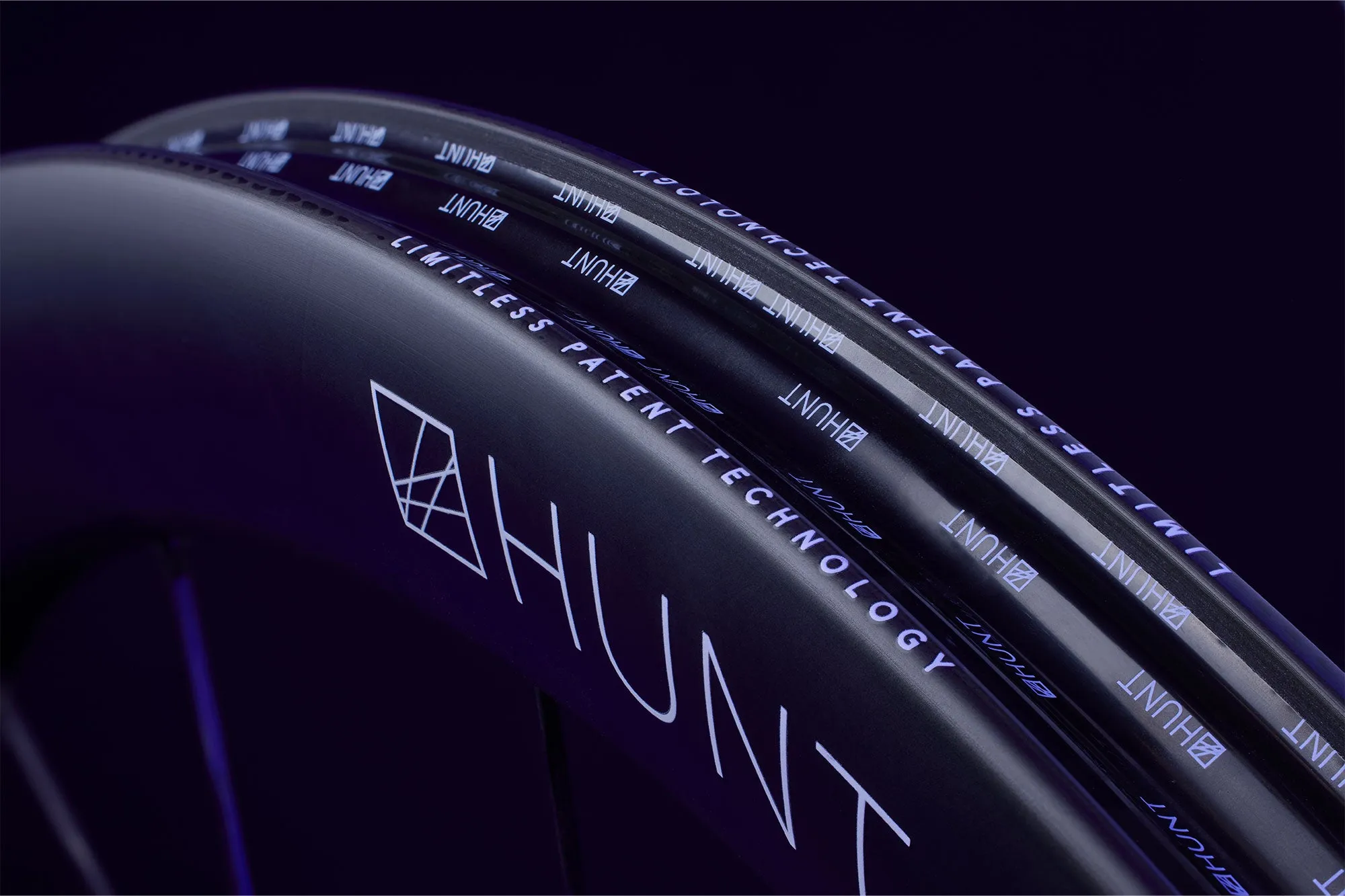 HUNT SUB50 Limitless UD Carbon Spoke Disc Wheelset