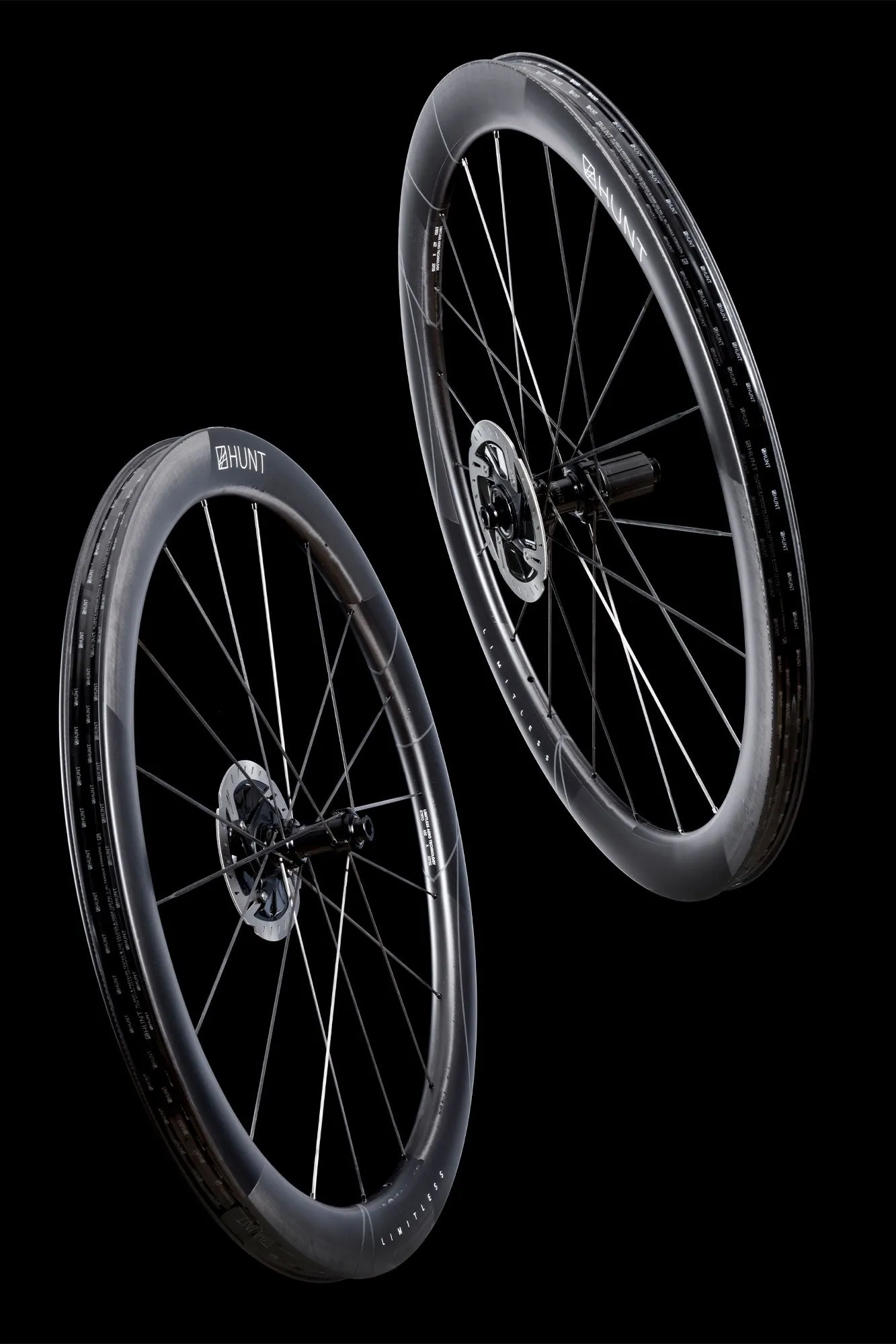 HUNT SUB50 Limitless UD Carbon Spoke Disc Wheelset