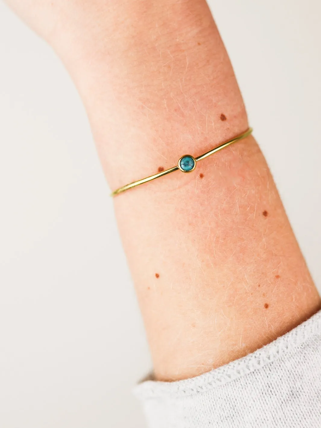 Hyalite Turquoise Stacker Cuff