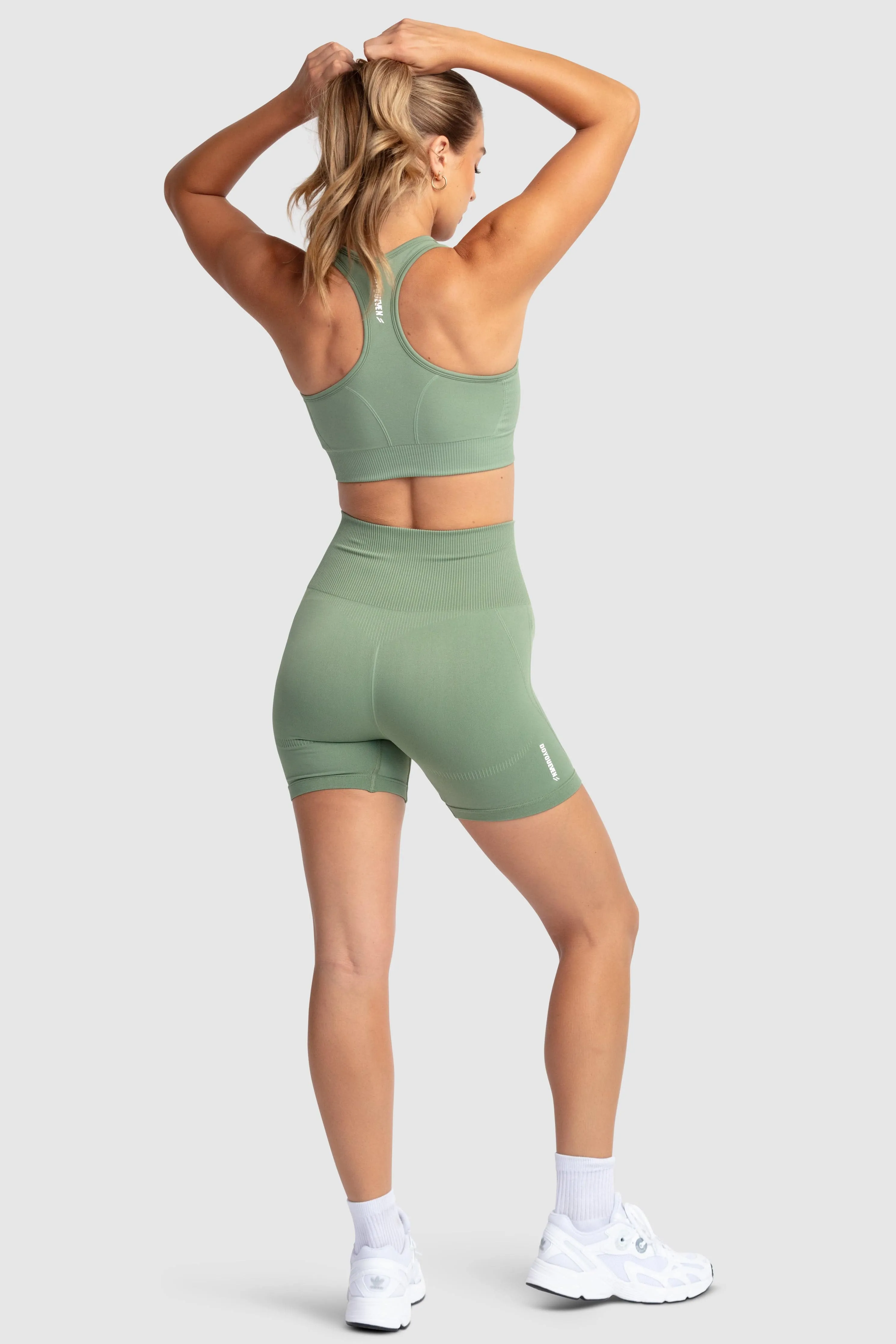 Hyperflex 2 Crop - Soft Khaki Green