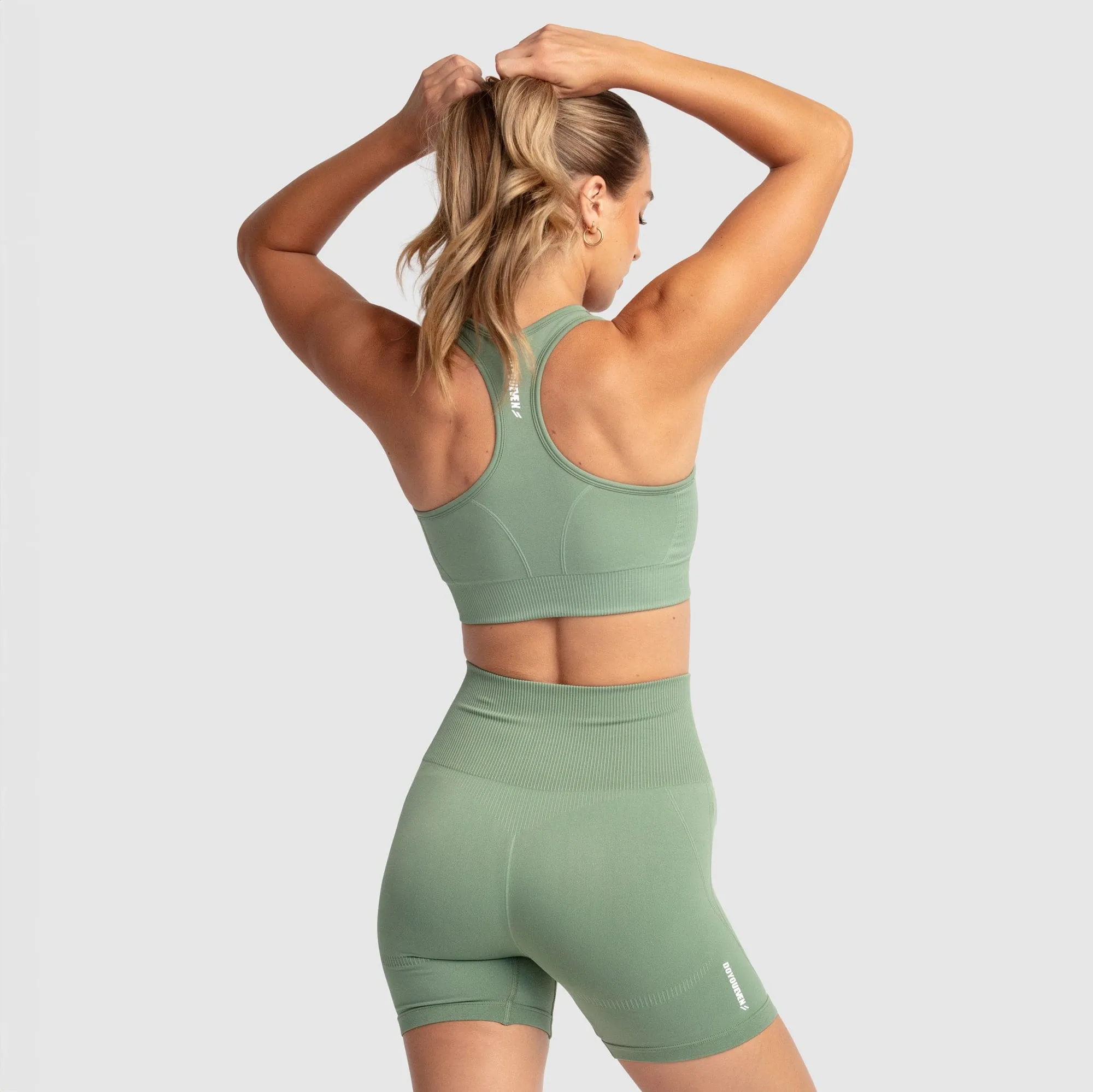 Hyperflex 2 Crop - Soft Khaki Green