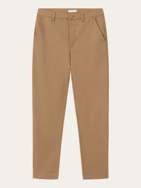 IRIS mom mid-rise chino - Brown Sugar