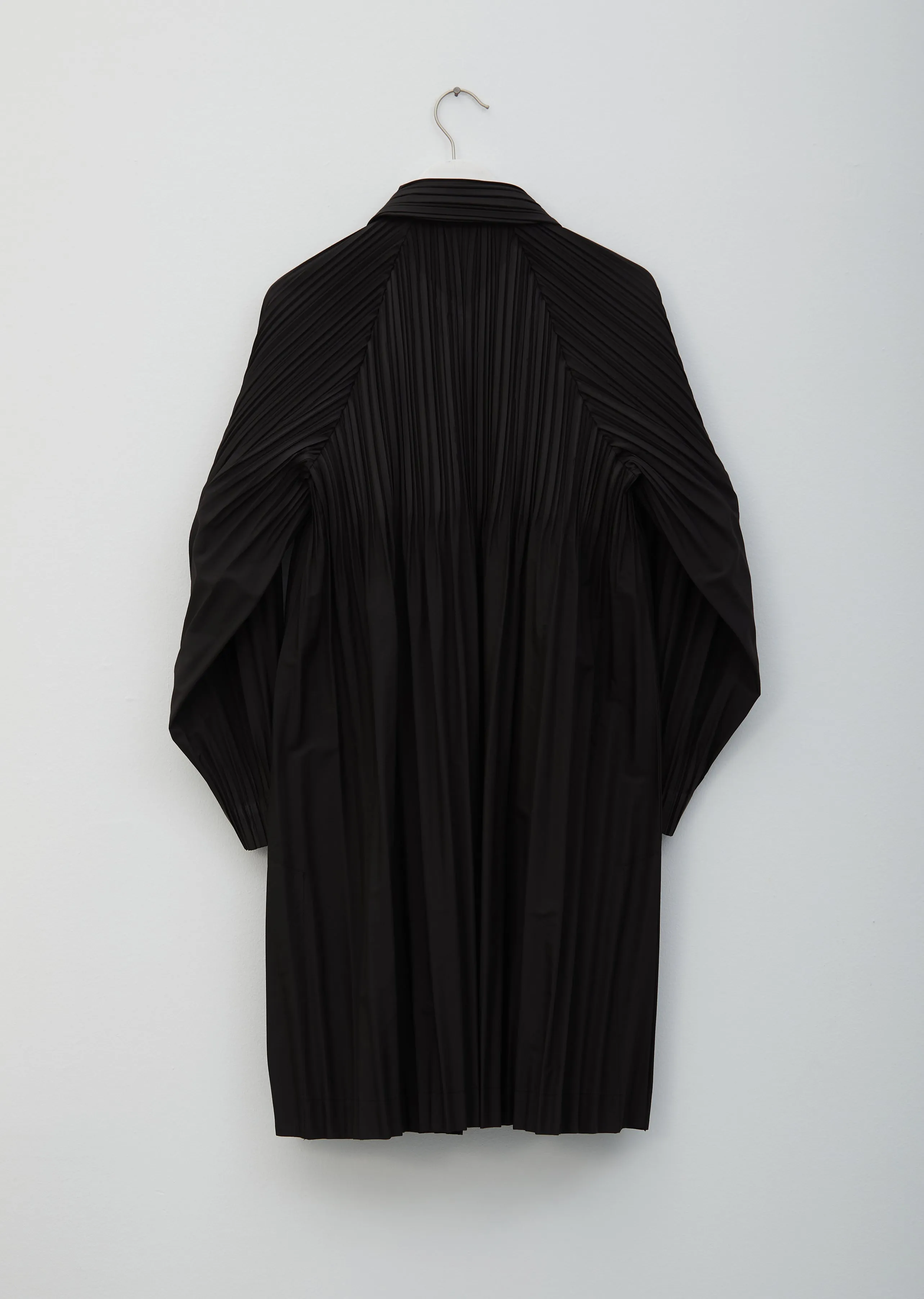 Jaunty Pleated Coat