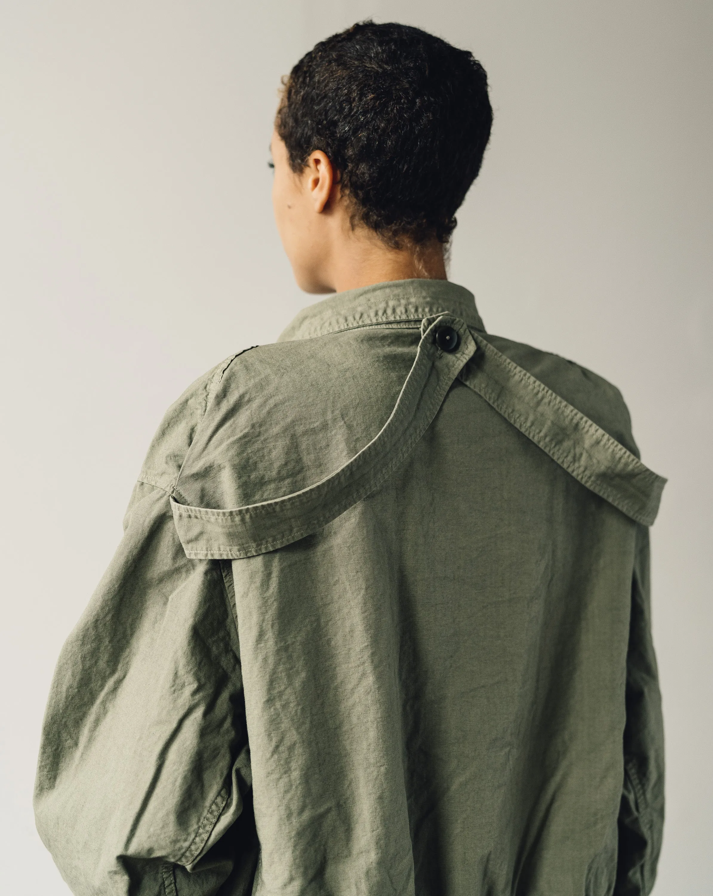 Kapital Ripstop Field Coat, Khaki