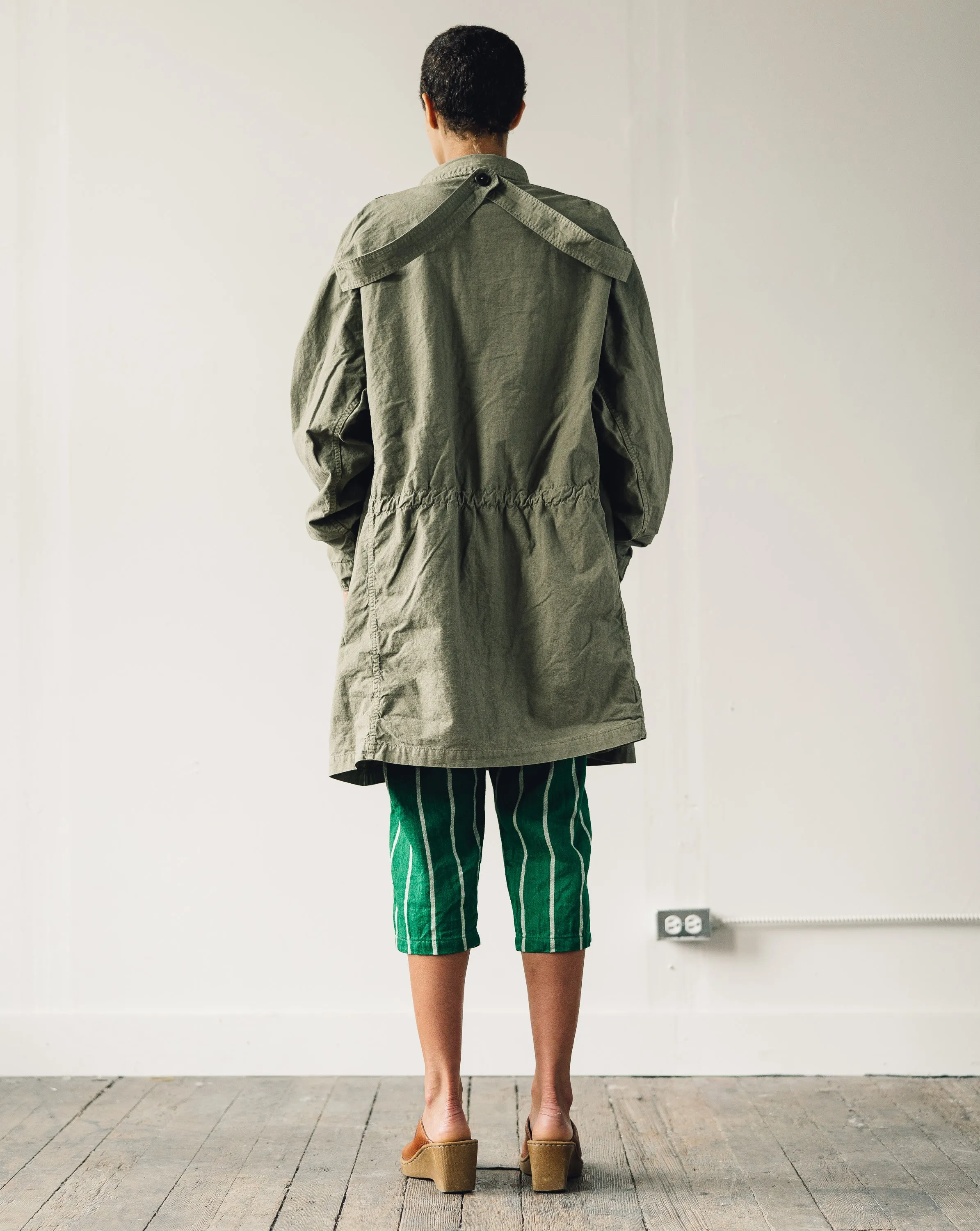 Kapital Ripstop Field Coat, Khaki