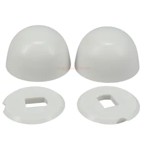 Kohler Genuine 1013092 Bolt Caps White